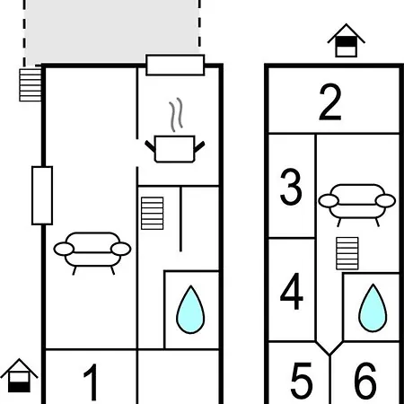 Piledybgard Ferienhaus *